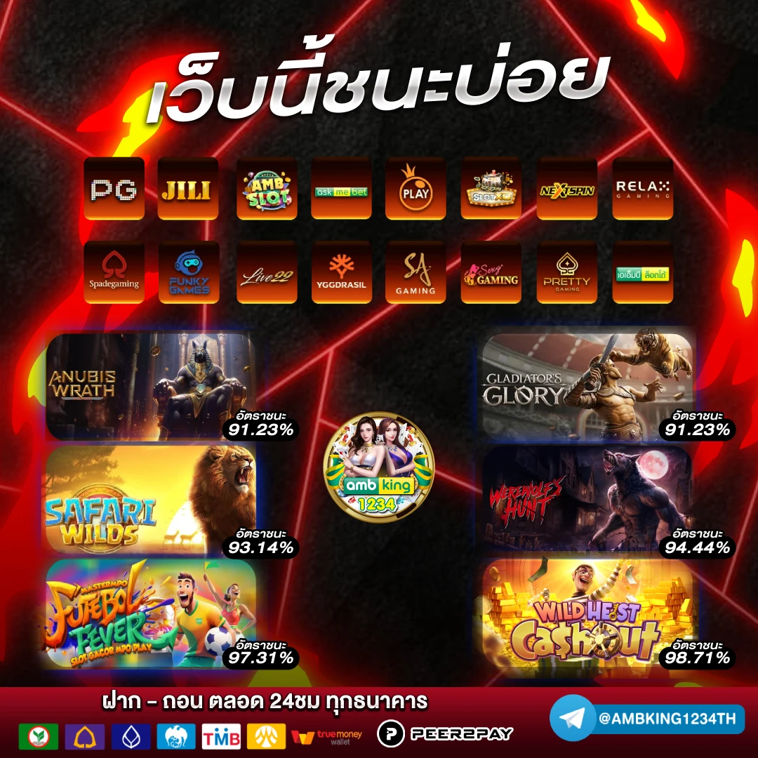 โปรโมชั่นคาสิโนออนไลน์ - แบนเนอร์โปรโมชั่น